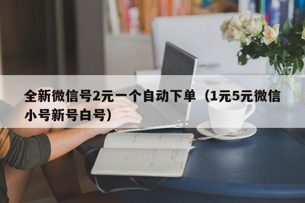 全新微信号2元一个自动下单（1元5元微信小号新号白号）