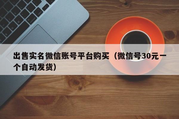出售实名微信账号平台购买（微信号30元一个自动发货）